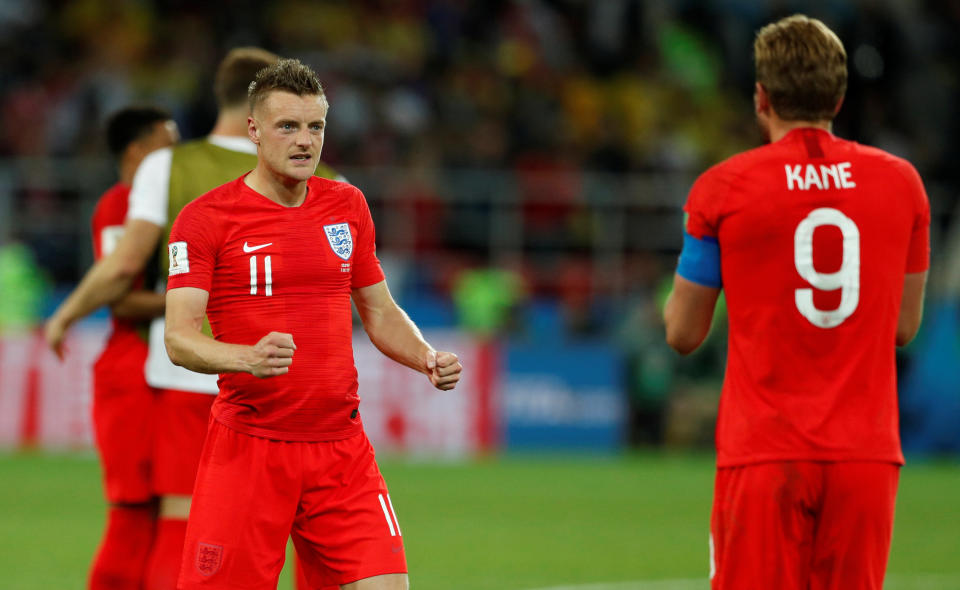 <p>That’s Jamie Vardy enjoying a win about 10 years ago. </p>