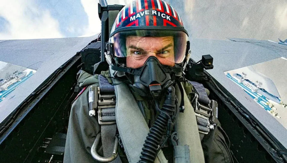 Top Gun: Maverick tem sequência impressionantes com caças F-18 (Imagem: Reprodução/Paramount Pictures)