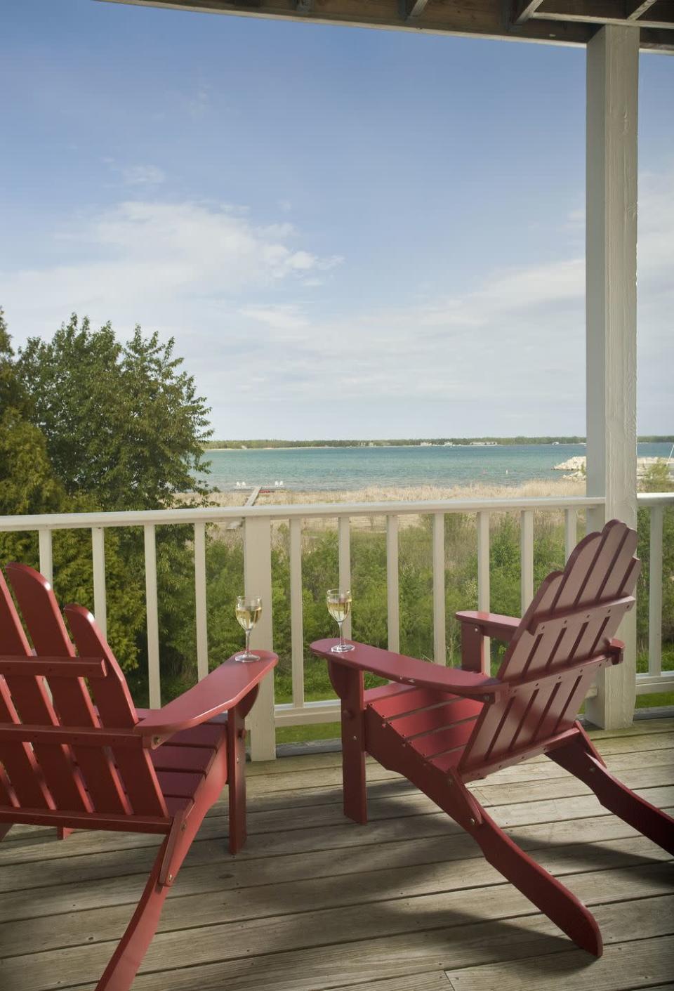 <p>Wisconsin’s Door County region is famous for its charm, and it’s equally famed for its close proximity to Lake Michigan. Stay right on the shore at this inn, admiring the vistas from your balcony while lingering over your freshly made breakfast.</p><p><a class="link " href="https://go.redirectingat.com?id=74968X1596630&url=https%3A%2F%2Fwww.tripadvisor.com%2FHotel_Review-g59681-d83320-Reviews-Blacksmith_Inn_On_the_Shore-Baileys_Harbor_Wisconsin.html&sref=https%3A%2F%2Fwww.thepioneerwoman.com%2Fhome-lifestyle%2Fg38726769%2Fromantic-bed-and-breakfasts-in-the-us%2F" rel="nofollow noopener" target="_blank" data-ylk="slk:PLAN YOUR TRIP">PLAN YOUR TRIP</a> </p>