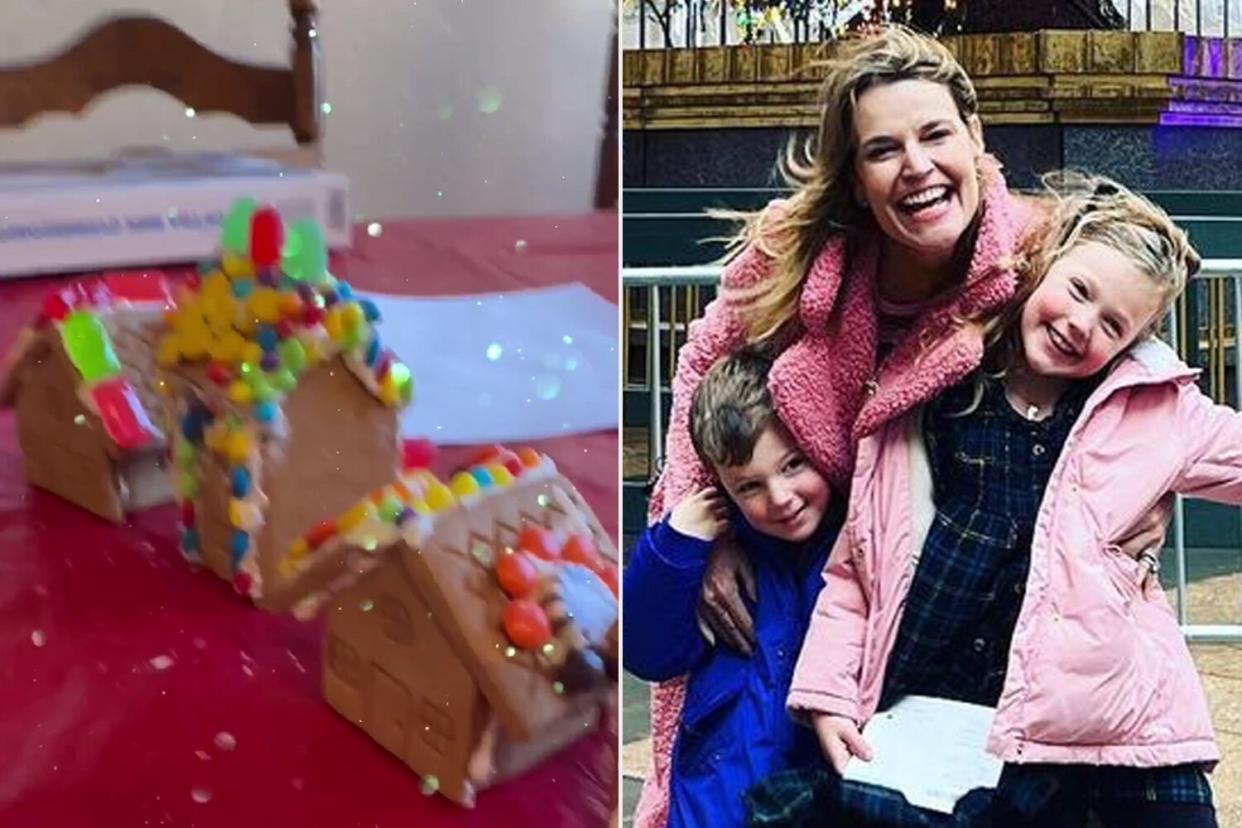 Savannah Guthrie Jokes Kids 'Cozy' Gingerbread Village 'Looks Like a Crime Scene'