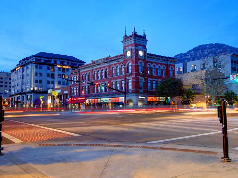 Downtown Provo, Utah