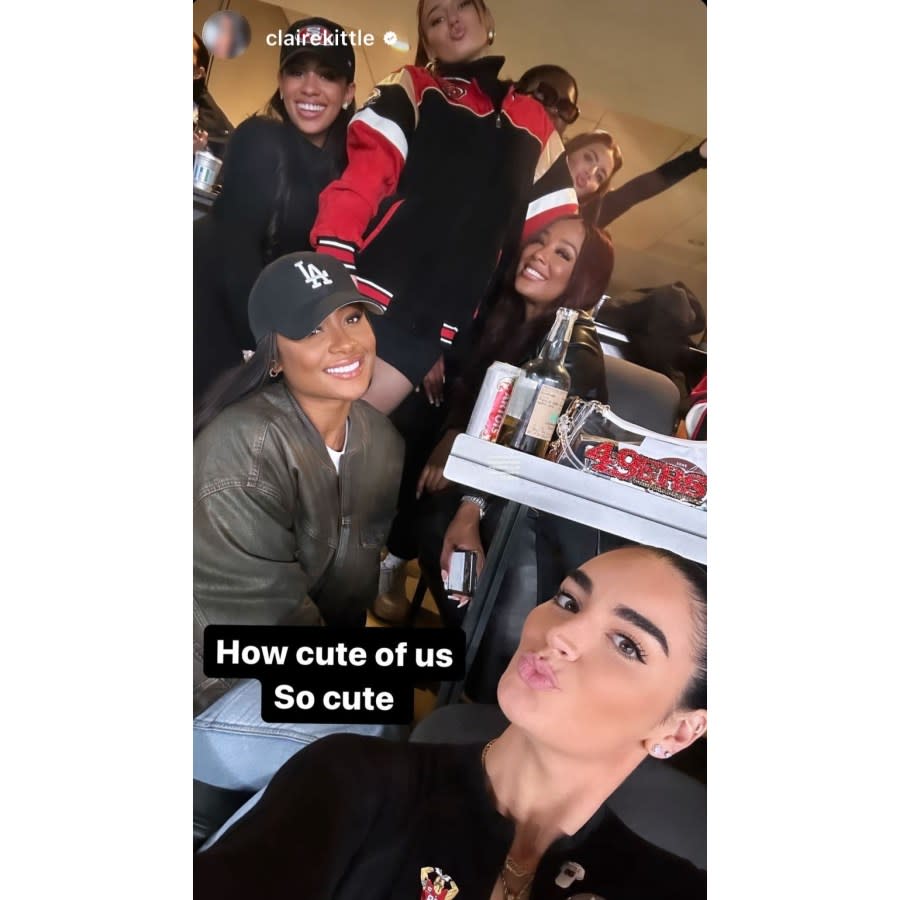 Travis Kelce Ex Kayla Nicole at Eagles Game After Jalen Hurts Tweet