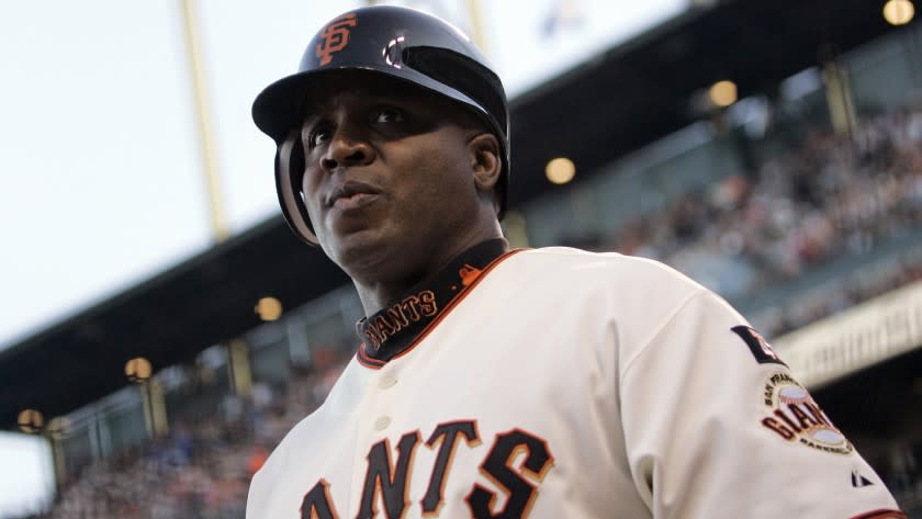 San Francisco Giants slugger Barry Bonds, who hit a record 73 home runs in 2001 during baseball's steroid era, was a key figure in the BALCO scandal involving the alleged use of banned, performance-enhancing drugs.