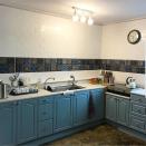 <p>The kitchen is just big enough to cook breakfast, or a tea party for you and up to five friends (since the apartment has sleep space for up to six). (Airbnb) </p>