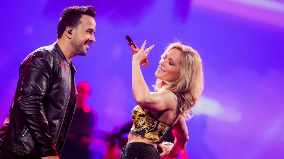 Bei ihrer Helene Fischer Show trat die Sängerin bereits mit Luis Fonsi auf.