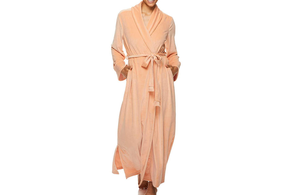 tahari, robe, velour