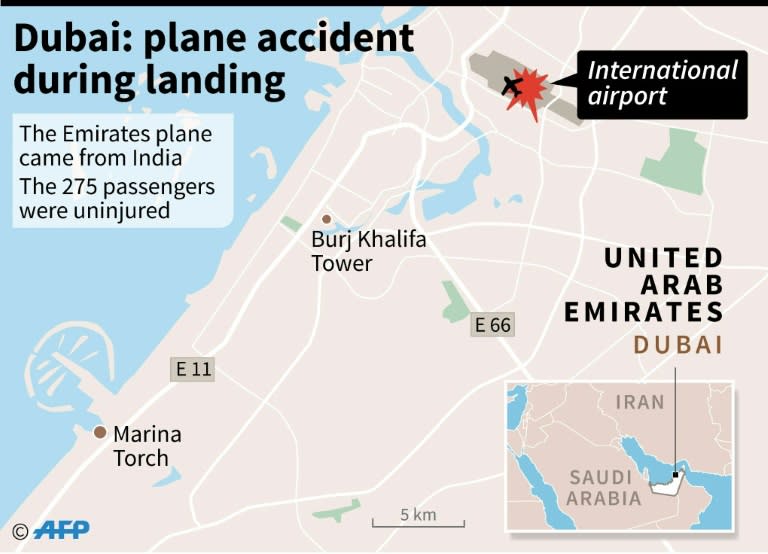 Emirates plane accident