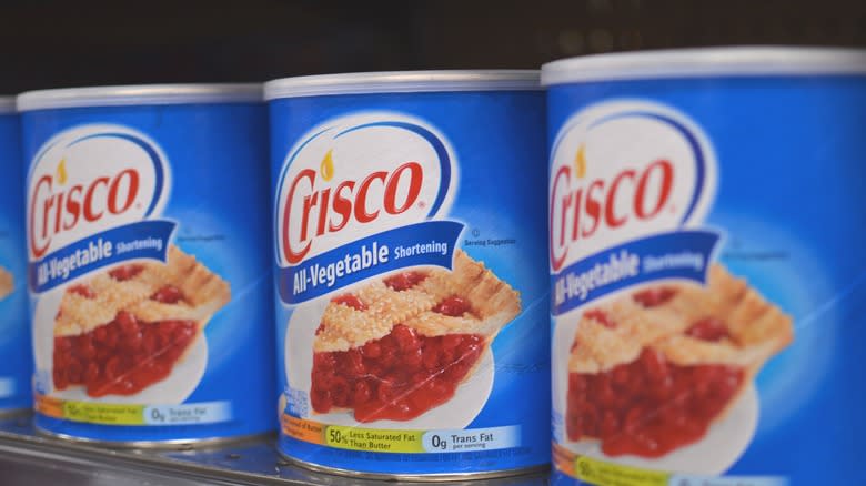 Crisco on shelf