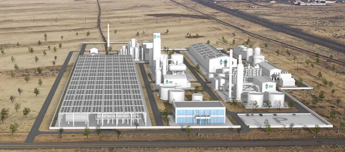 Atlas Agro wants to construct a $1.1 billion carbon-free fertilizer plant at Stevens Drive and Horn Rapids in north Richland.