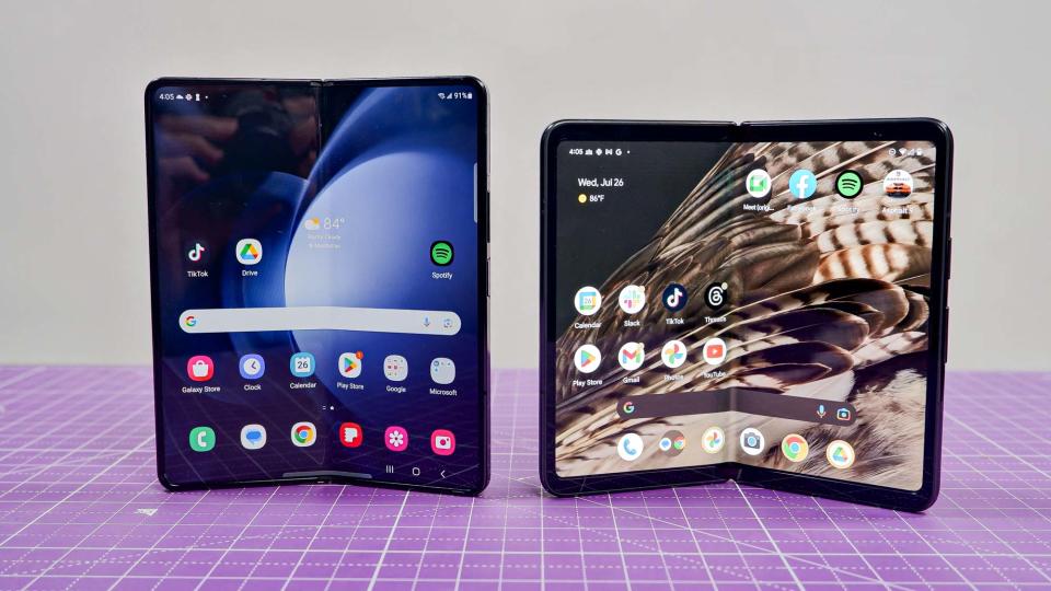 Samsung Galaxy Z Fold 5 vs Google Pixel Fold