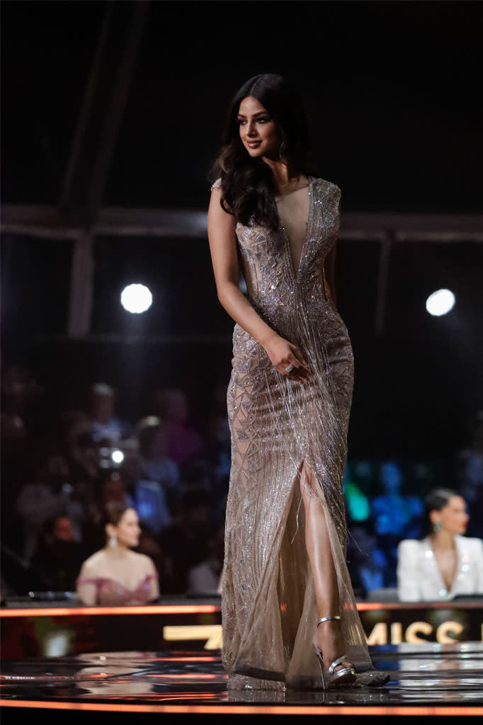 Harnaaz Sandhu of India crowned Miss Universe 2021.