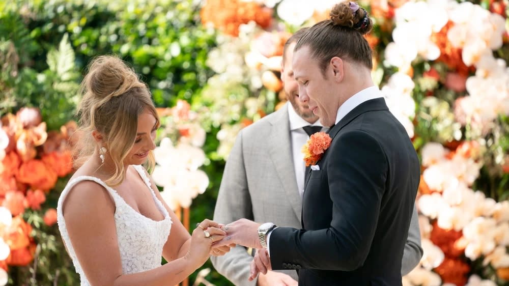  Jayden and Eden in Married at First Sight Australia season 11. 