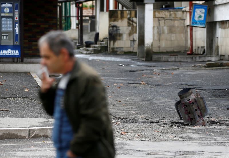 FILE PHOTO: Military conflict over the breakaway region of Nagorno-Karabakh