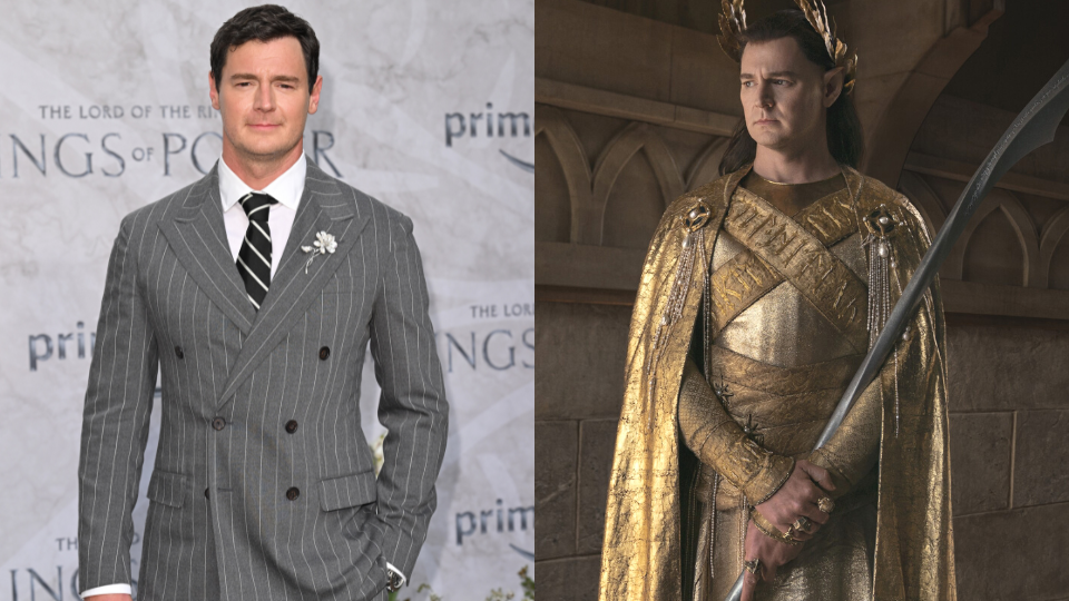 Benjamin Walker, High King Gil-galad. Getty Images, Ben Rothstein/Prime Video