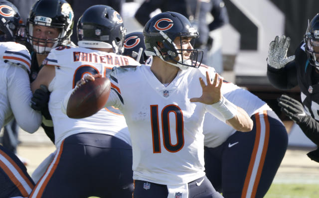 PFF believes Mitchell Trubisky will re-sign with Bears in free agency