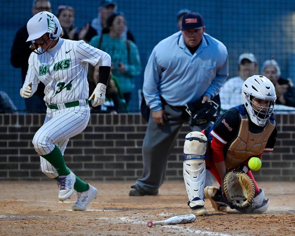 TSSAA softball playoffs bracket Nashville area region tournament