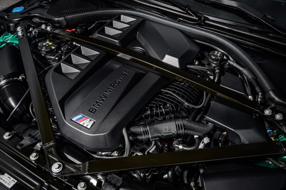 BMW S58 engine in the M4