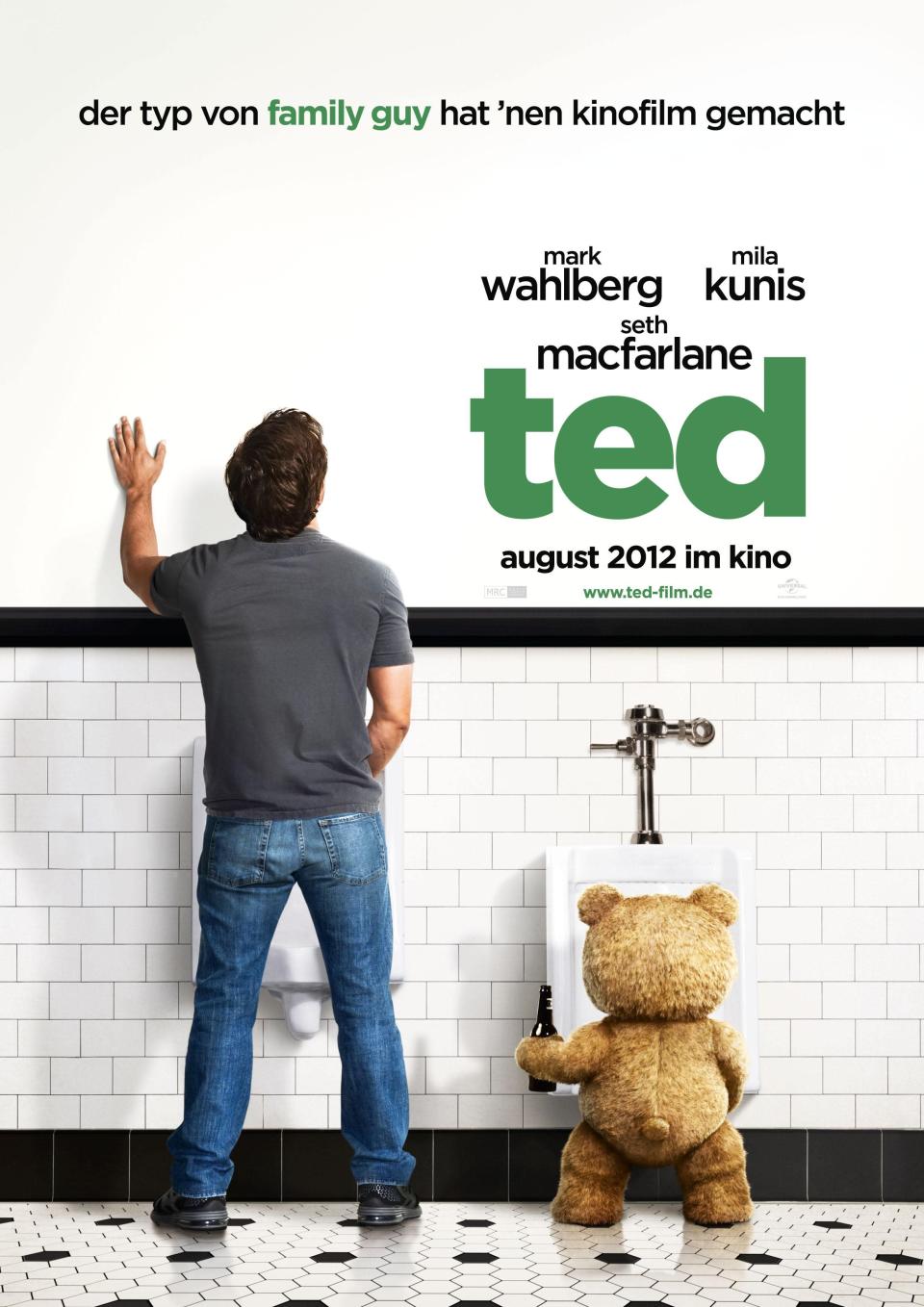 Platz 5: <b>"Ted" </b> (3,4 Mio Besucher)