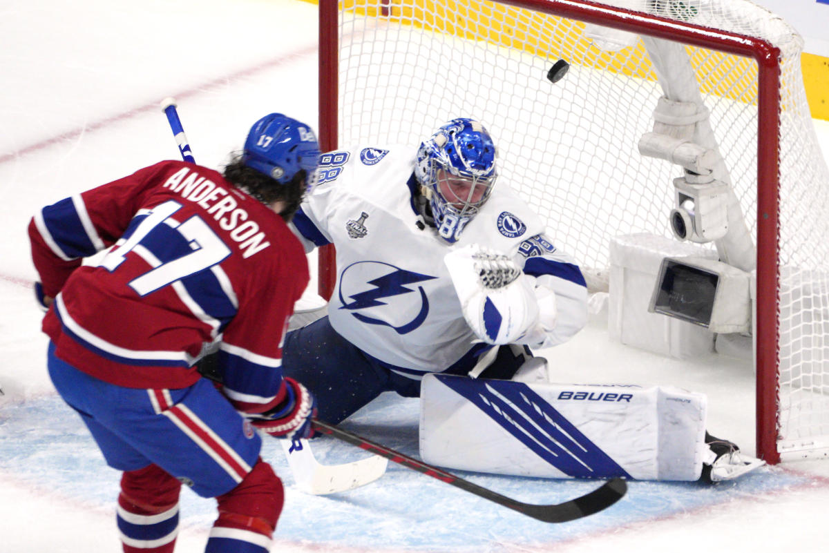 Lightning defeat Canadiens to lead Stanley Cup Final 3-0 - Los