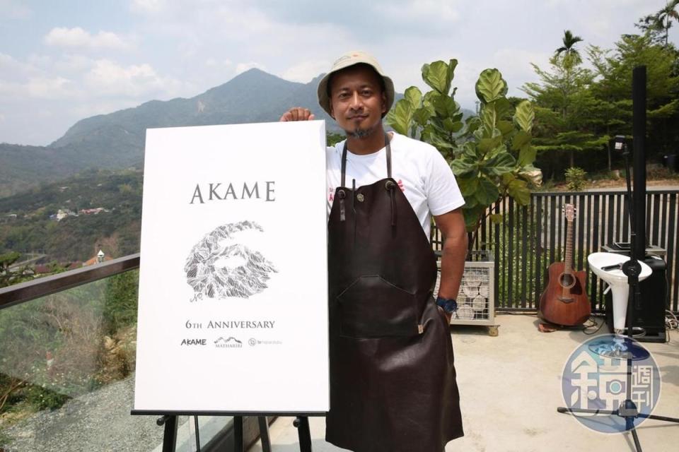 AKAME主廚彭天恩在疫情期間又新開「Mathariri山菜野寮」及「KANE」2個品牌。