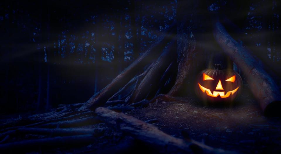 <span class="caption">Northern European folklore had different ways of referring to distant lights known to spontaneously appear on peatlands, including will-o’-the-wisp, and the more familiar jack-o’-lantern.</span> <span class="attribution"><span class="source">(Shutterstock)</span></span>