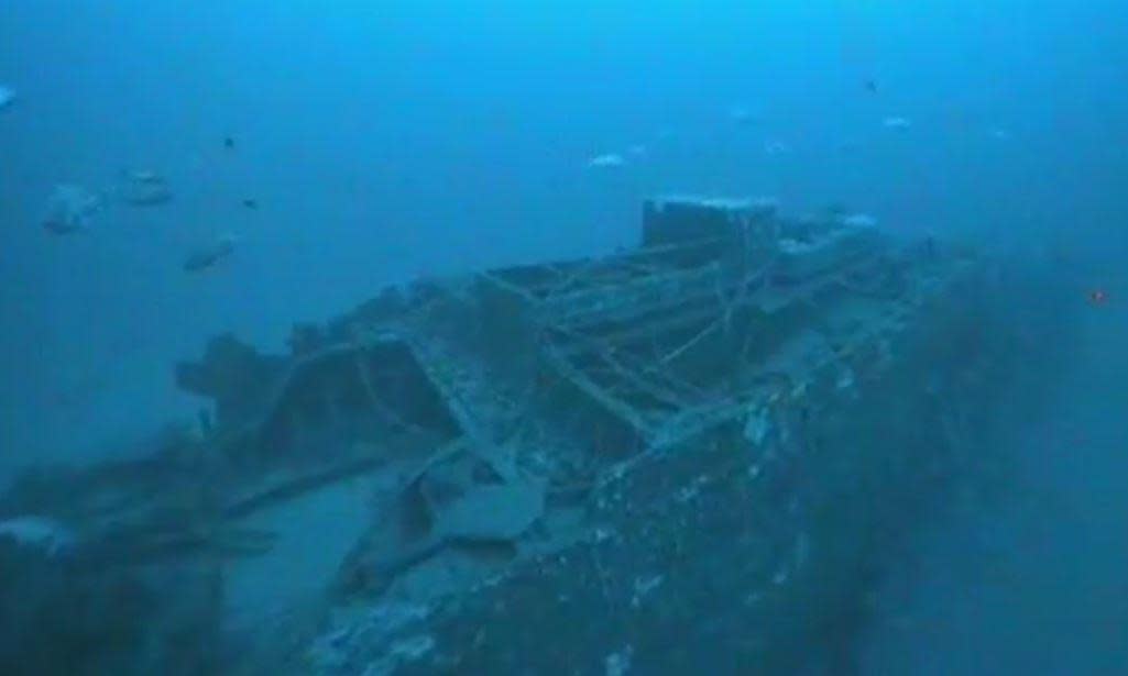 <span>The 73-metre long vessel was bound for Melbourne, but never arrived. </span><span>Photograph: Brad Duncan/CSIRO</span>