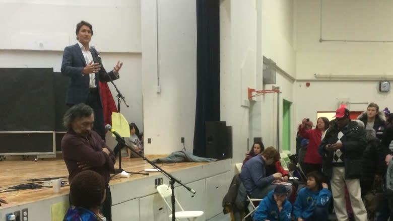 Justin Trudeau draws big crowd in Iqaluit