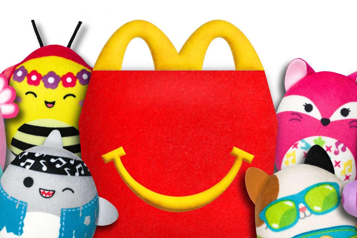 Meet the newest McDonald's Happy Meal toy: Squishmallows