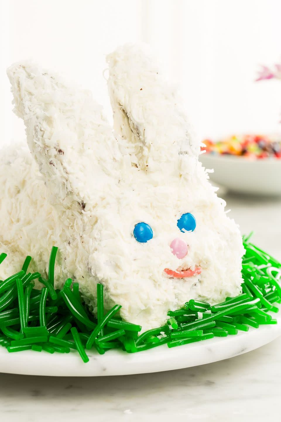 8) Easter Bunny Coconut Cake