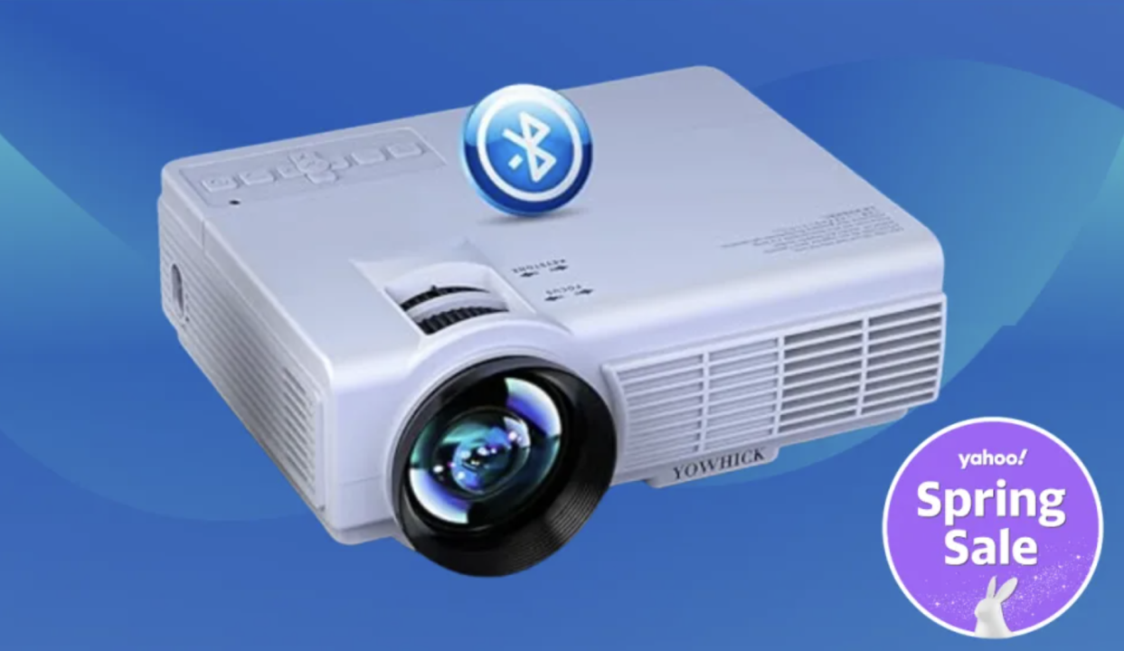 Proyector con Bluetooth de YOWHICK. Foto: amazon.com