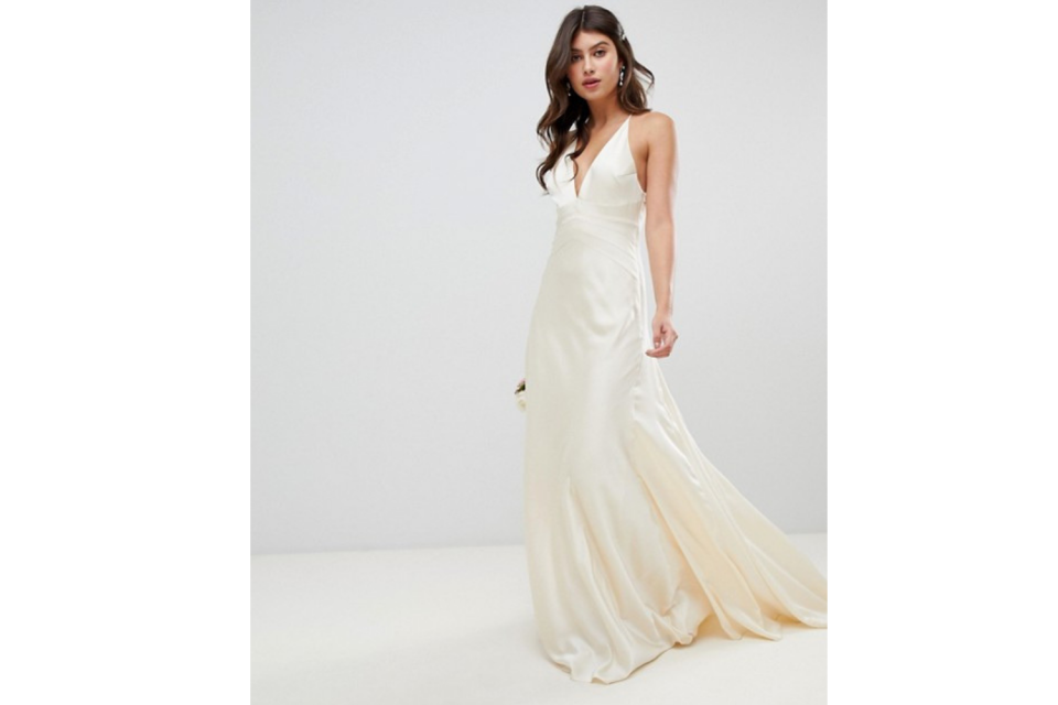 Best Vintage-Style Silk Gown