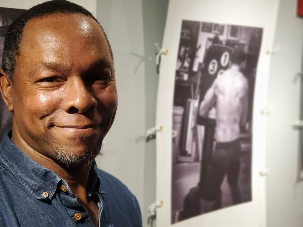 Photographer Gary Weekes says he is a lifelong boxing fan. (Shane Fowler/CBC News - image credit)