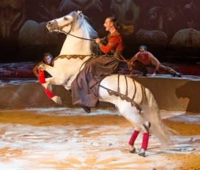 Cavalia gallops into Perth. Picture: Steve Ferrier/WA News