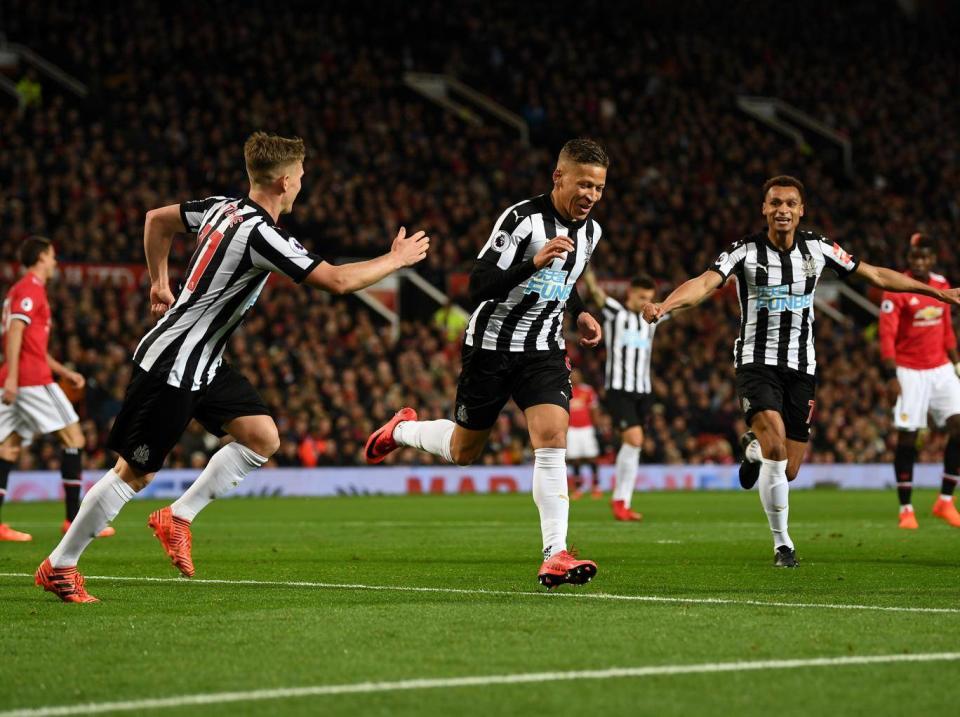 Gayle gave Newcastle an unlikely lead (Getty)