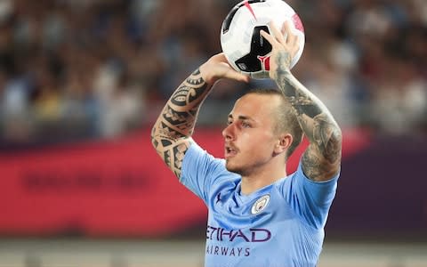 Angelino in action for Manchester City against West Ham - Credit: Getty Images