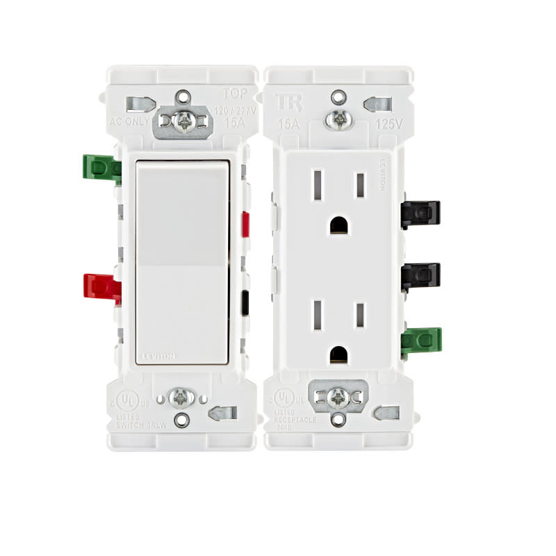 Decora Edge Switch and Outlet from Leviton<p>Leviton</p>