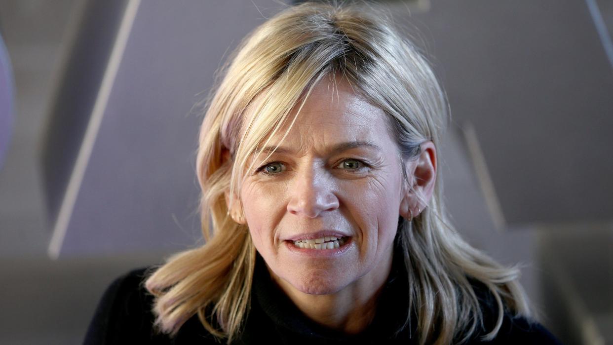 A close-up photo of Zoe ball 