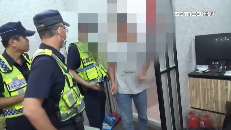 東港警方獲報逮捕3名吸毒嫌犯。