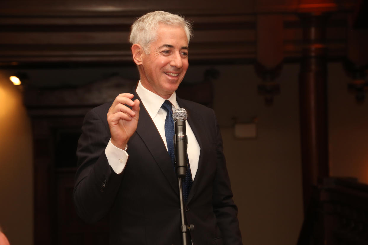 NEW YORK, NY - OCTOBER 19: Bill Ackman attends Legion of Honour Award Ceremony and Dinner for Olivia Tournay Flatto at the Park Avenue Armory on October 19, 2022 in New York City. (Photo by Sylvain Gaboury/Patrick McMullan via Getty Images)