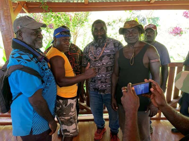 Former rebel military commander Ishmael Toroama