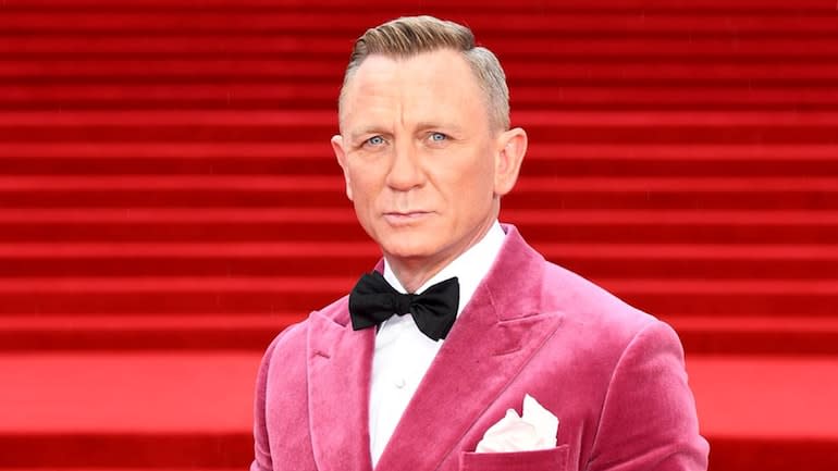 Daniel Craig as James Bond for the last time