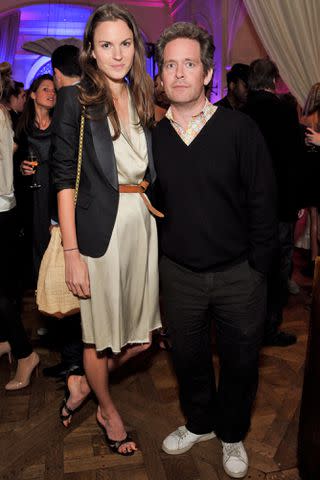 <p>Nick Harvey/WireImage</p> Tom Hollander and Fran Hickman in 2011.