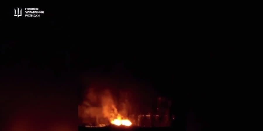 A substation burned down in Bryansk