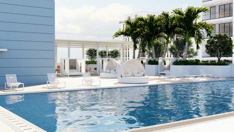 Century Town Center ofrece la oportunidad de estrenar dos edificios con piscina, casa club, spa y gimnasio en Doral.