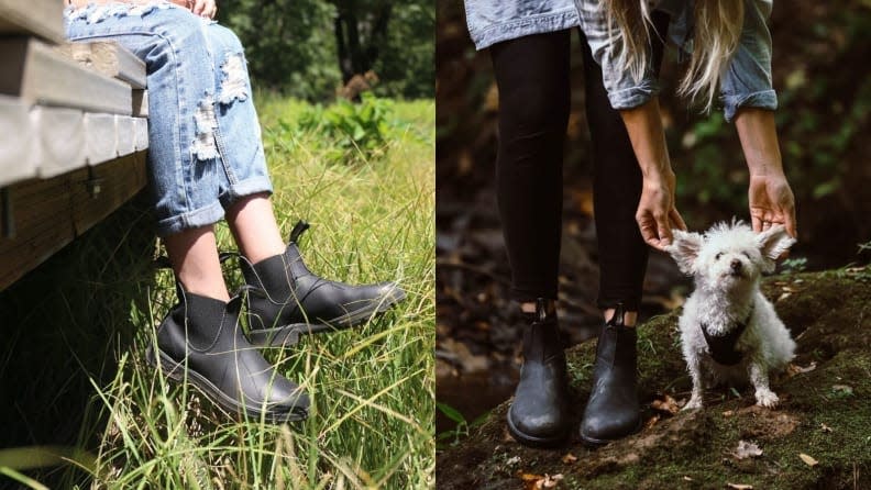 You can't go wrong with Blundstones.