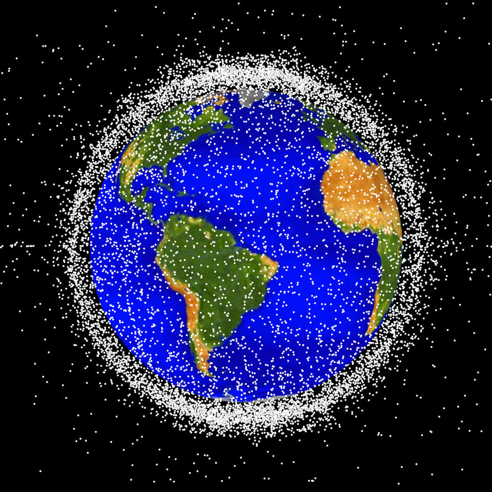 old russian rocket motor joins already outrageous amount of space debris around Earth