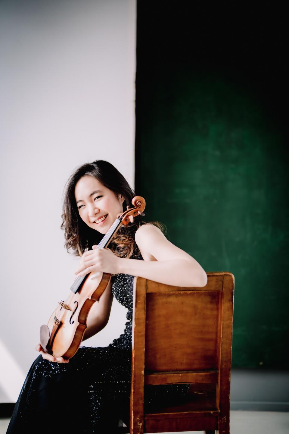 Violinist Danbi Um is part of the ensemble of musicals for the 2024 La Musica International Chamber Music Festival in Sarasota.