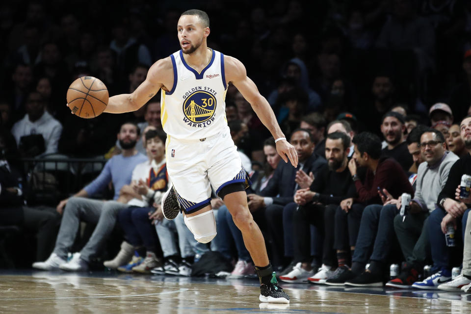 金州勇士球星Stephen Curry。(Photo by Sarah Stier/Getty Images)