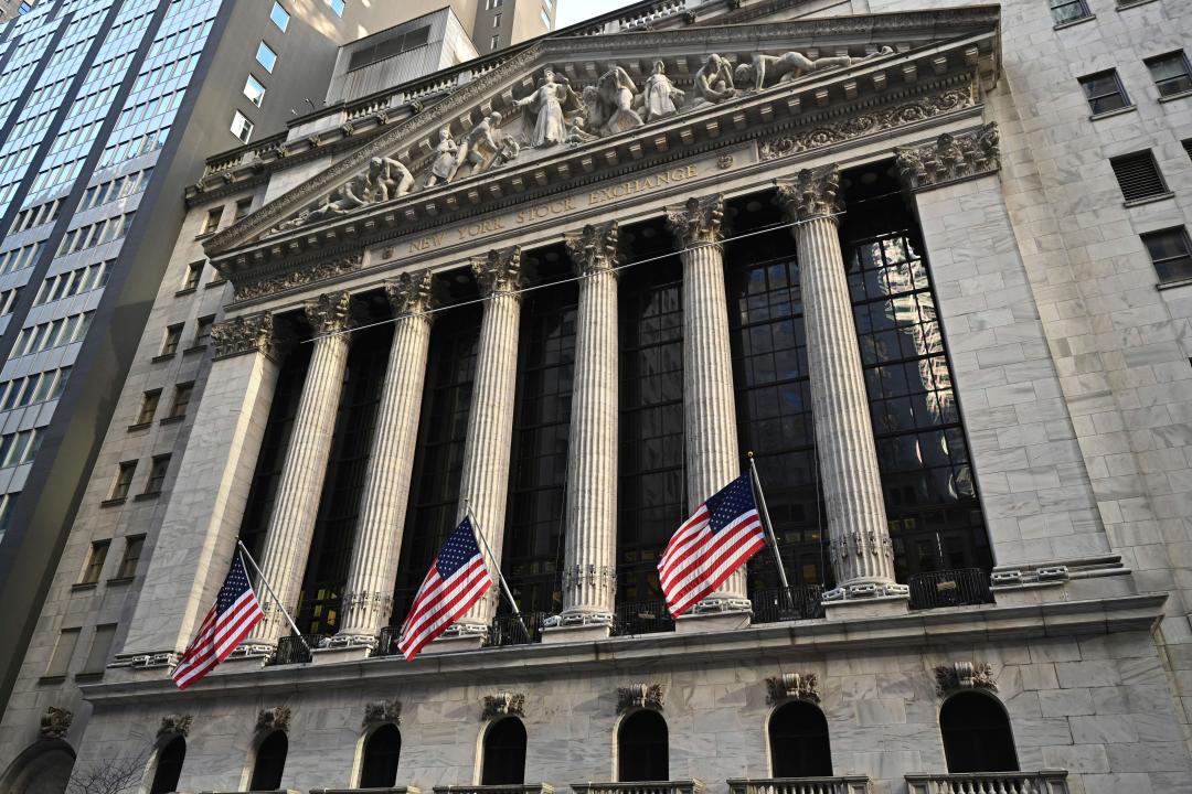 Photo by: NDZ/STAR MAX/IPx 2024 2/5/24 Atmosphere at the New York Stock Exchange (NYSE) on February 5, 2024 in New York City.