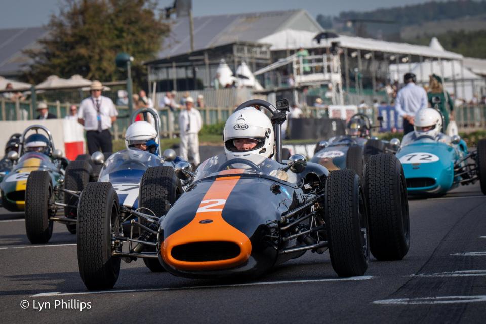 Sunday's action at Goodwood Revival 2023 (Photo: Lyn Phillips and Trevor Staff)